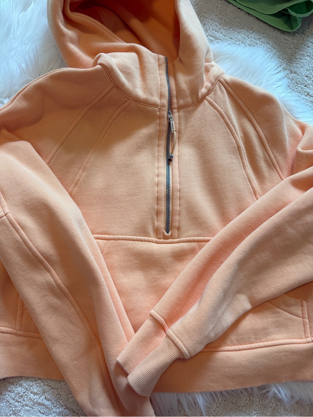 Lululemon Scuba Oversized Half-Zip Hoodie in Rock Melon XS/S - Picture 2 of 6
